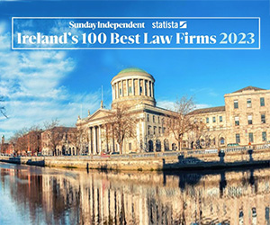 Sunday Independent Best Law Firms 2023 Award Image